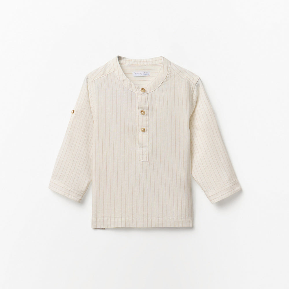 Sfera | Camisa Lino Rayas