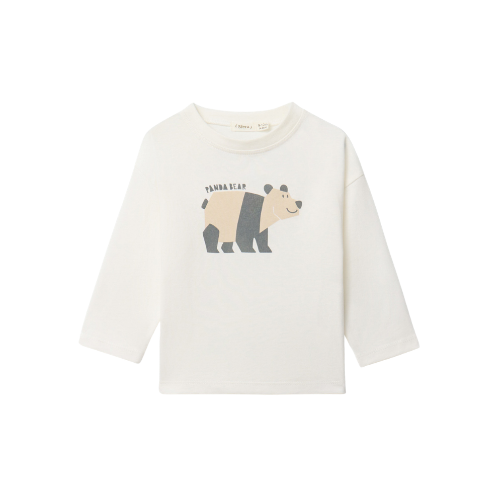 Sfera | Camiseta Estampada Oso para Niño