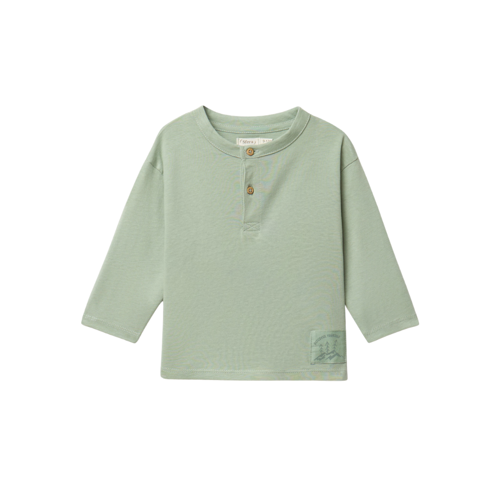 Sfera | Camiseta Cuello Panadero para Niño Bebé