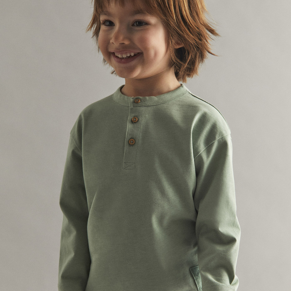 Sfera | Camiseta Cuello Panadero para Niño Bebé