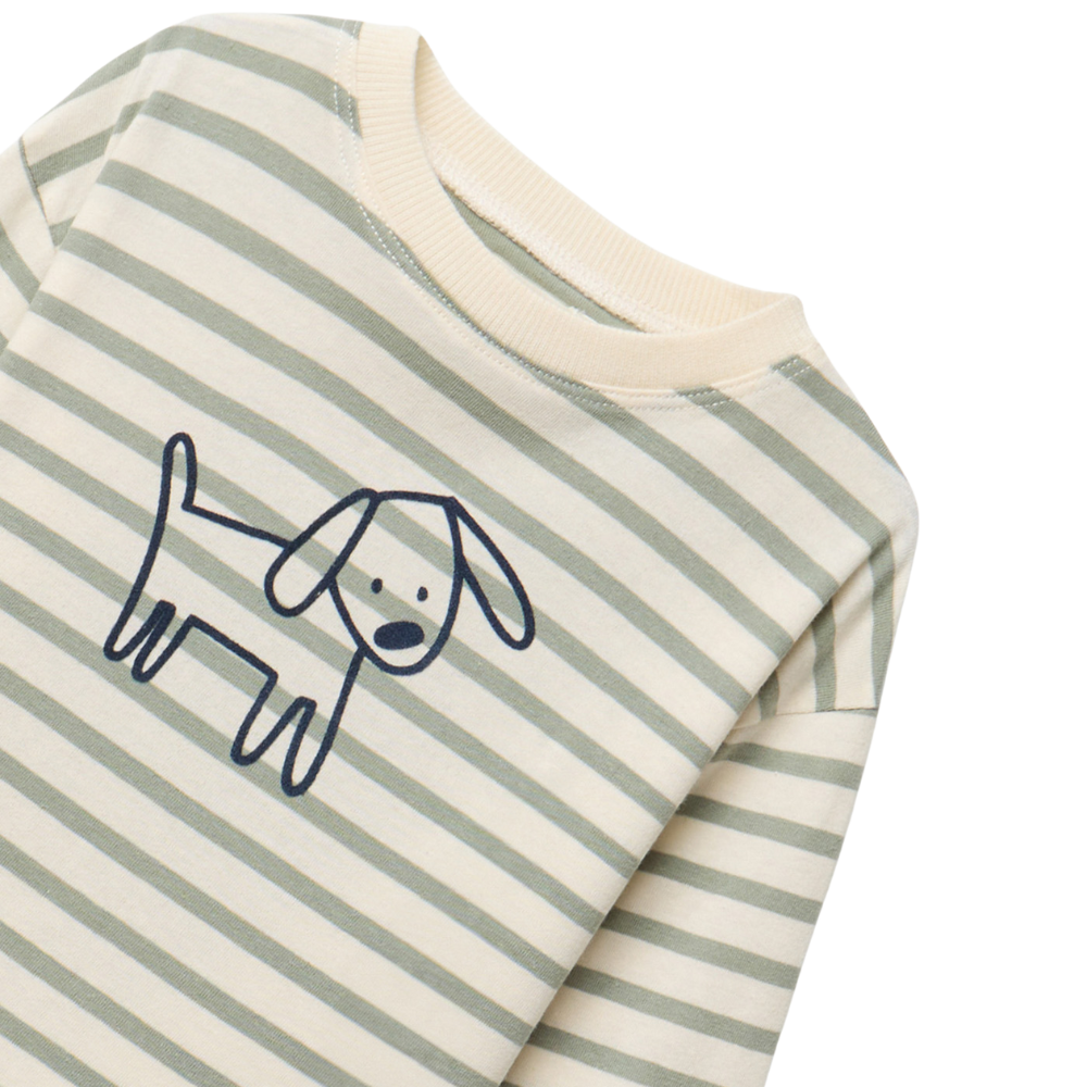 Sfera | Camiseta Rayas Perrito