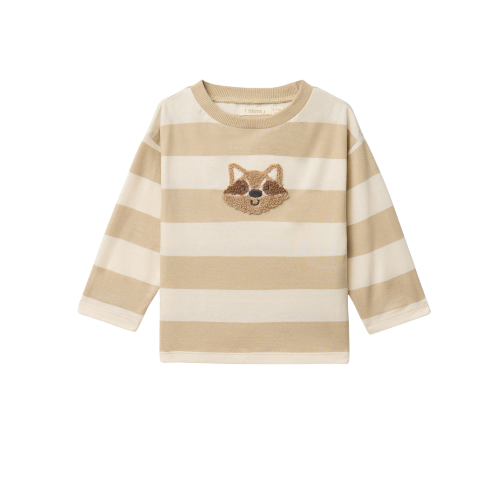 Sfera | Camiseta Rayas Mapache
