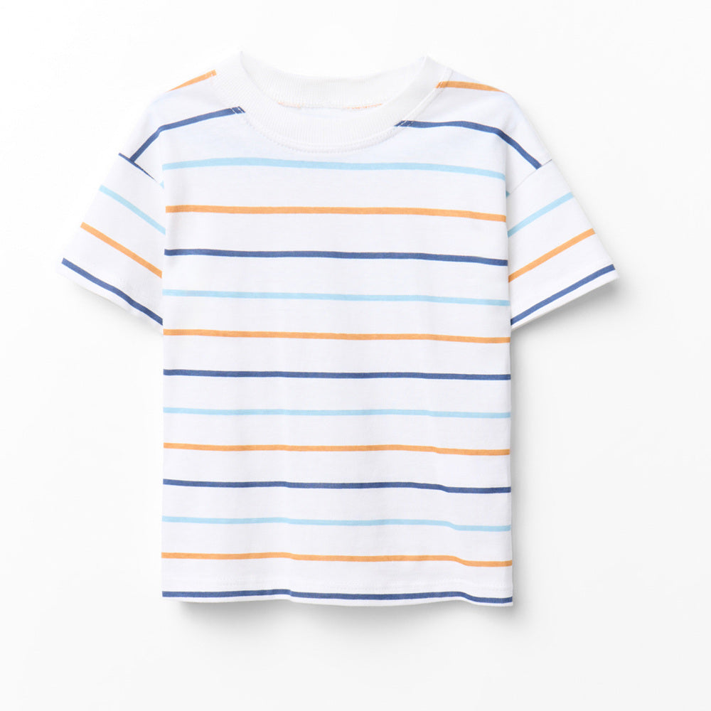 Sfera | Camiseta Rayas Tricolor