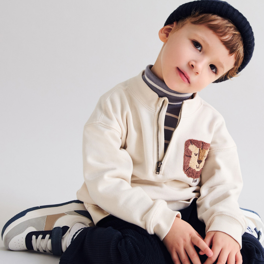 Sfera | Sudadera Cremallera Parche para Niño