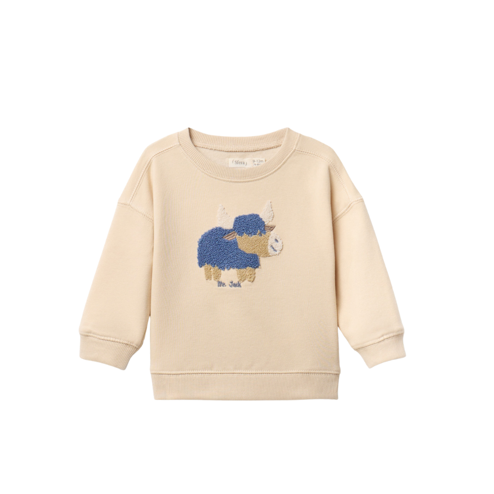 Sfera | Sudadera Estampado Bufalo para Niño