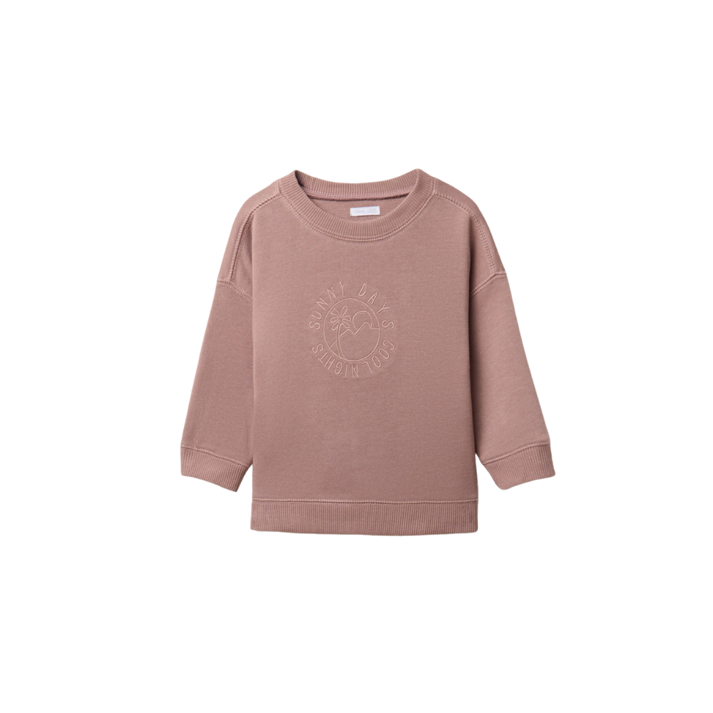 Sfera | Sudadera con Bordado Central para Niño