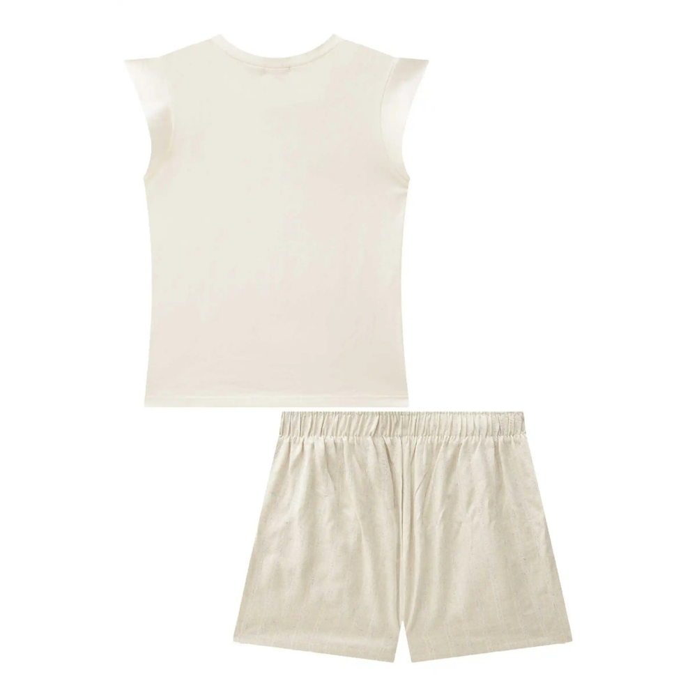 Vic & Vicky | Conjunto de Blusa y Short Para Niñas