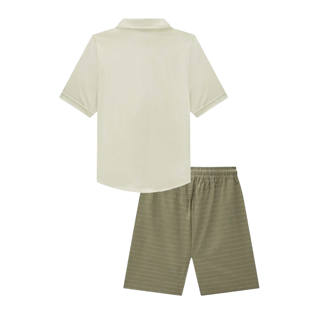 Johnny Fox | Conjunto de Camisa y Bermudas Para Niños