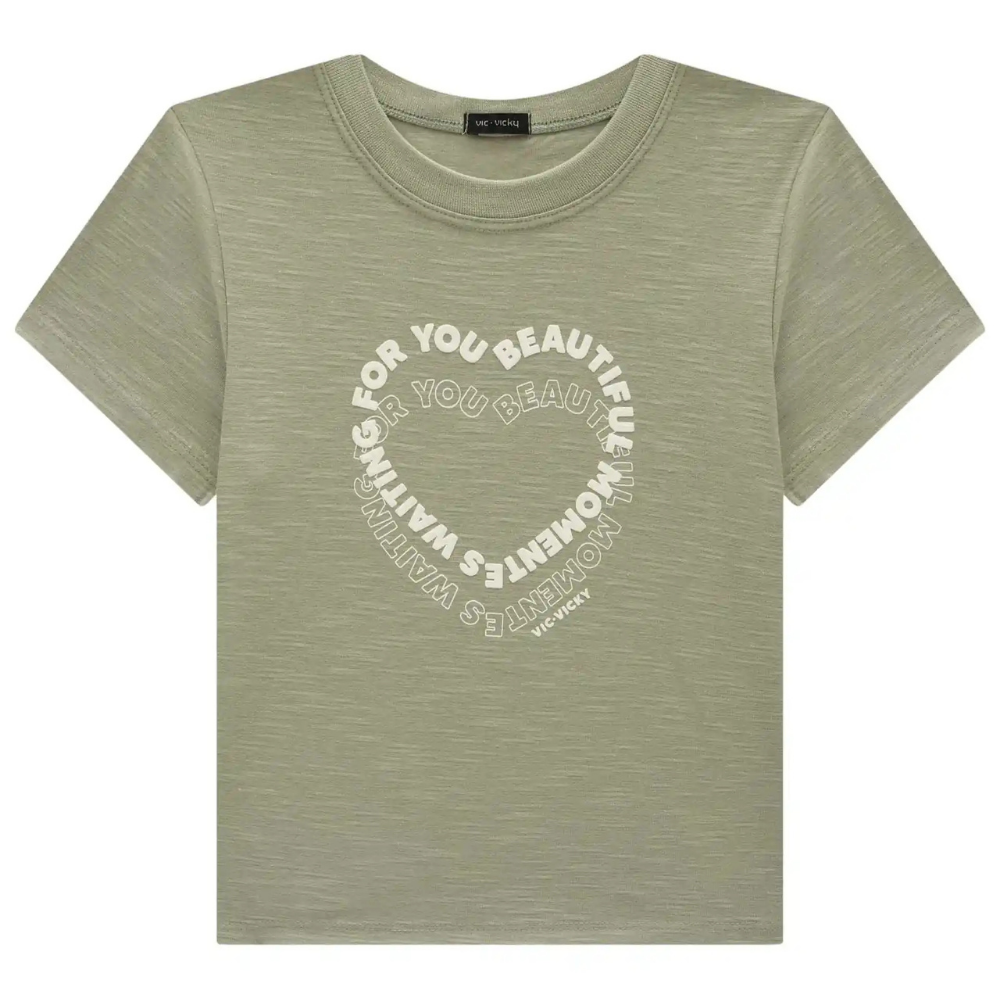 Vic & Vicky | Camiseta Estampada Para Niñas