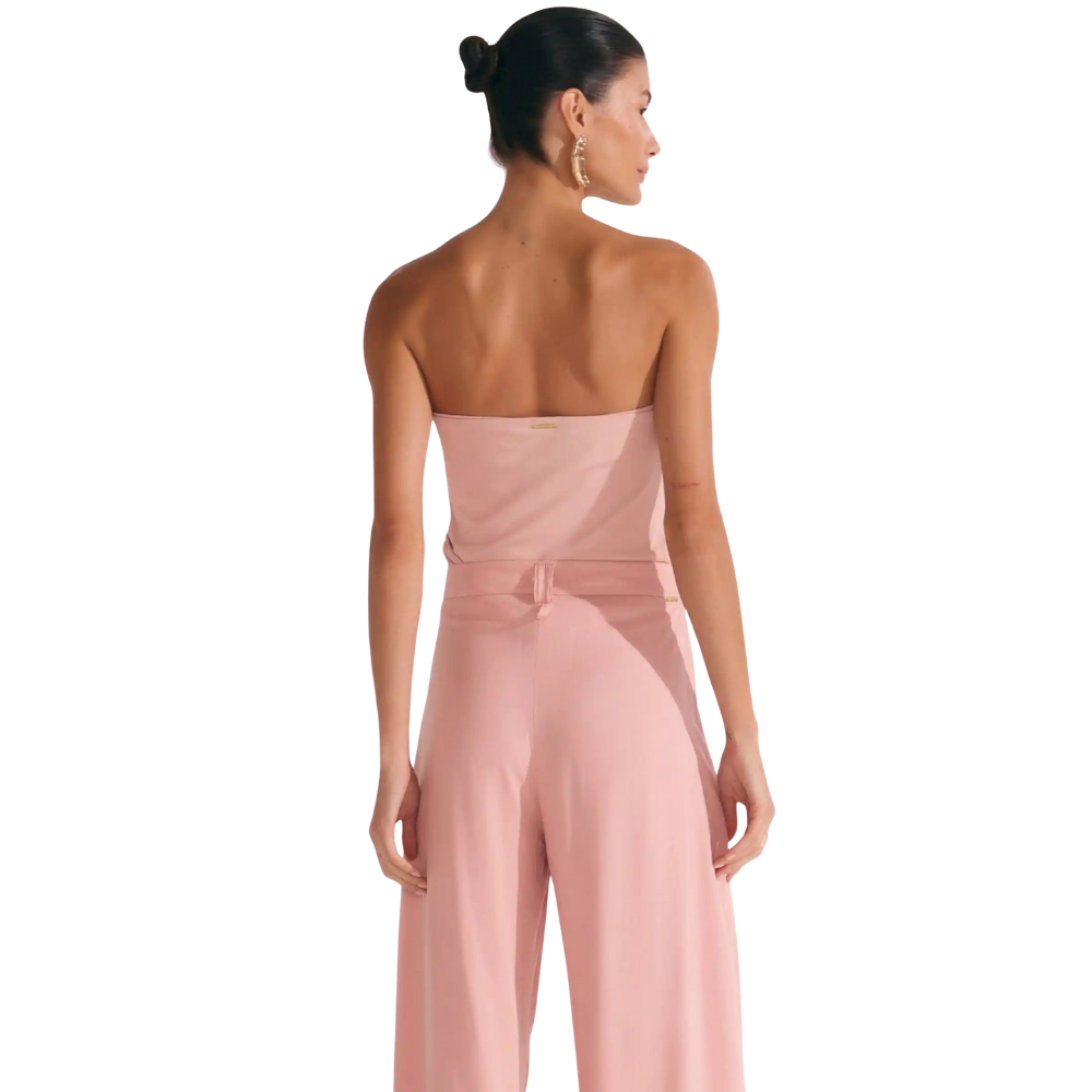 Linzzi | Blusa sin mangas en Poliamide Knit Delicaté para Dama