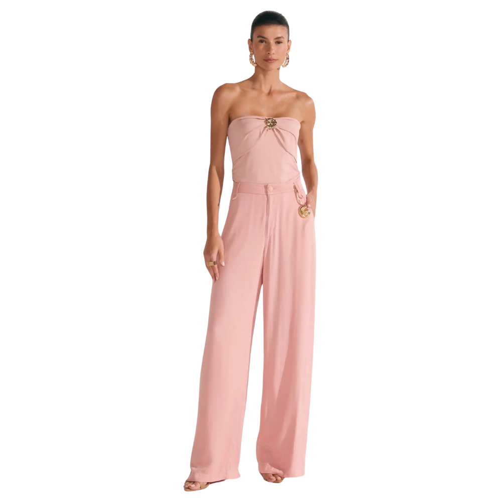 Linzzi | Blusa sin mangas en Poliamide Knit Delicaté para Dama