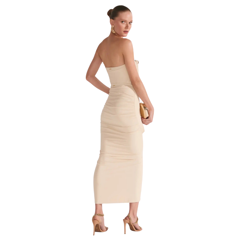 Linzzi | Falda Midi en Poliamide Knit Delicaté para Dama