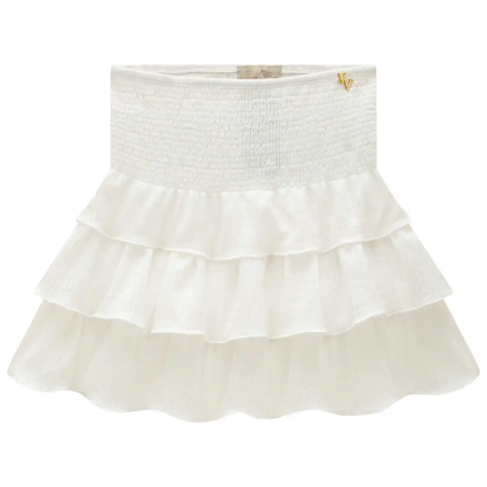 Vic & Vicky | Falda de Punto Texturizada Para Niñas