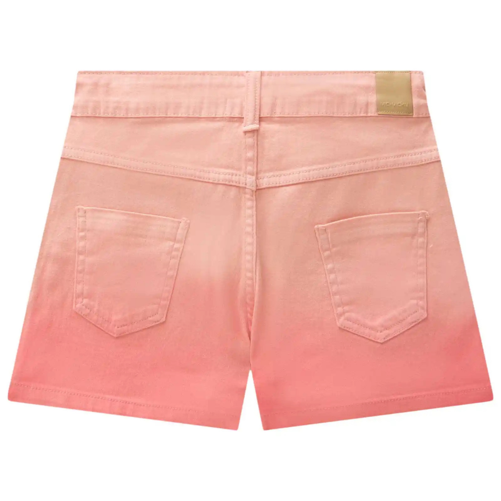 Vic & Vicky | Short de Tiro Alto Para Niñas