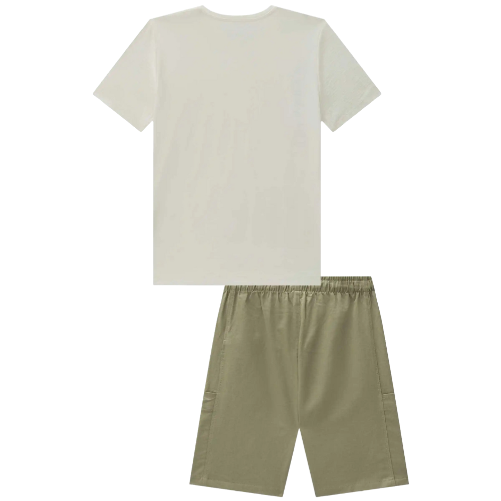Johnny Fox | Conjunto de Camiseta y Shorts Para Niños