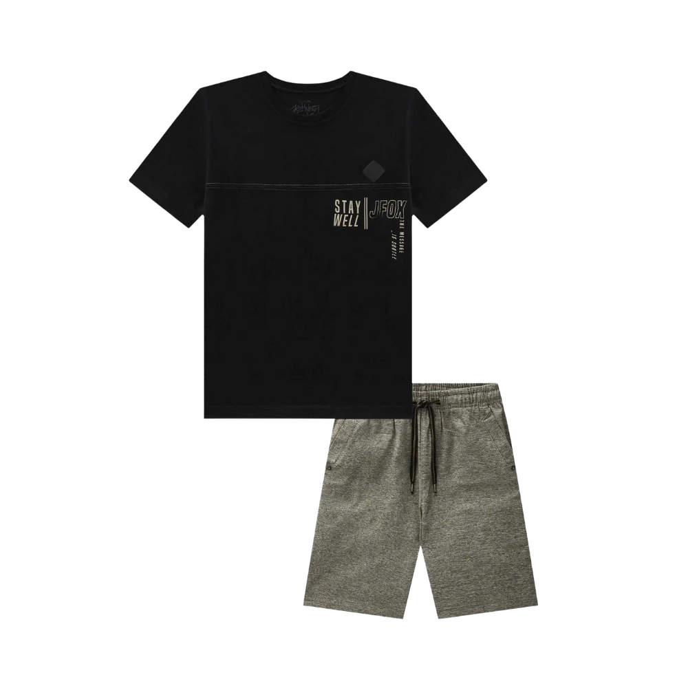 Johnny Fox | Conjunto de Camiseta y Short Para Niños
