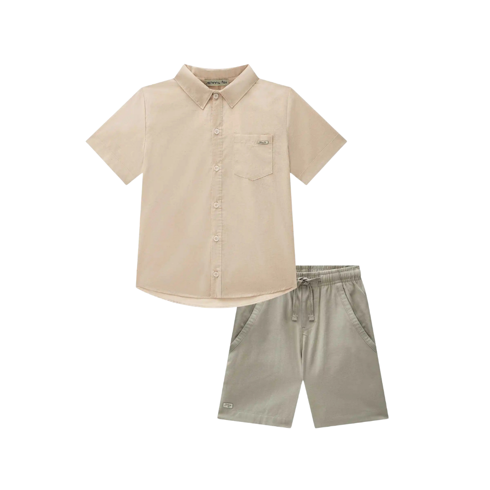 Johnny Fox | Conjunto de Camisa y Short Para Niños