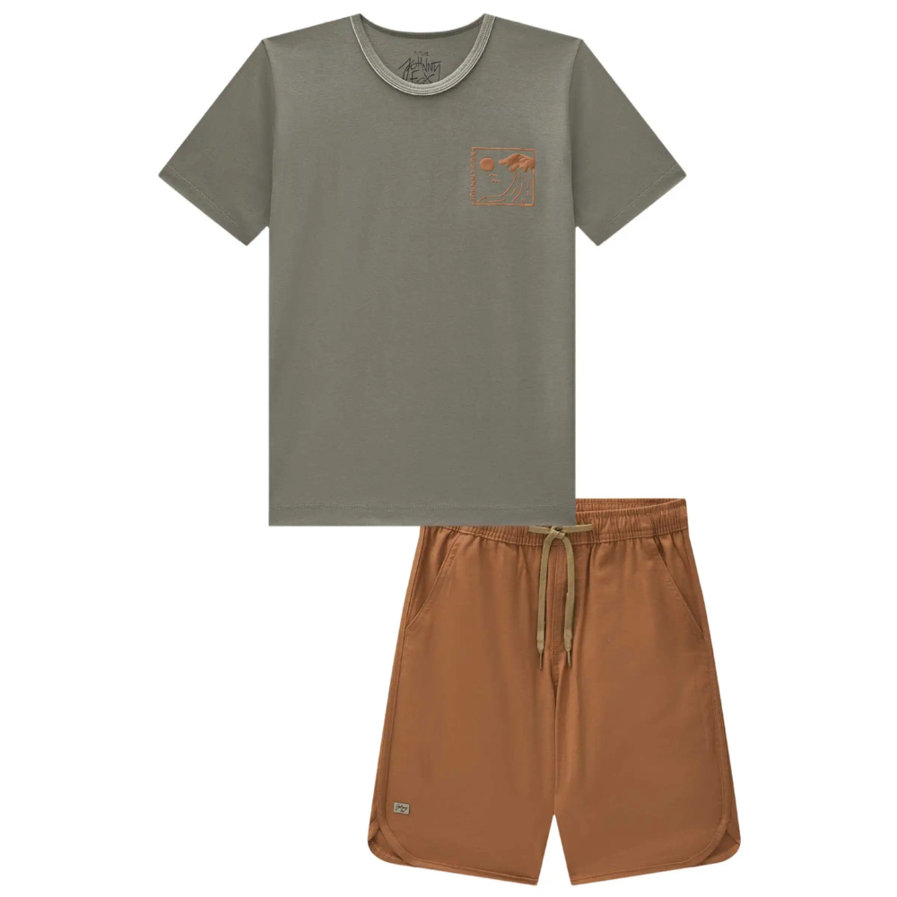 Johnny Fox | Conjunto de Camiseta y Short Para Niños