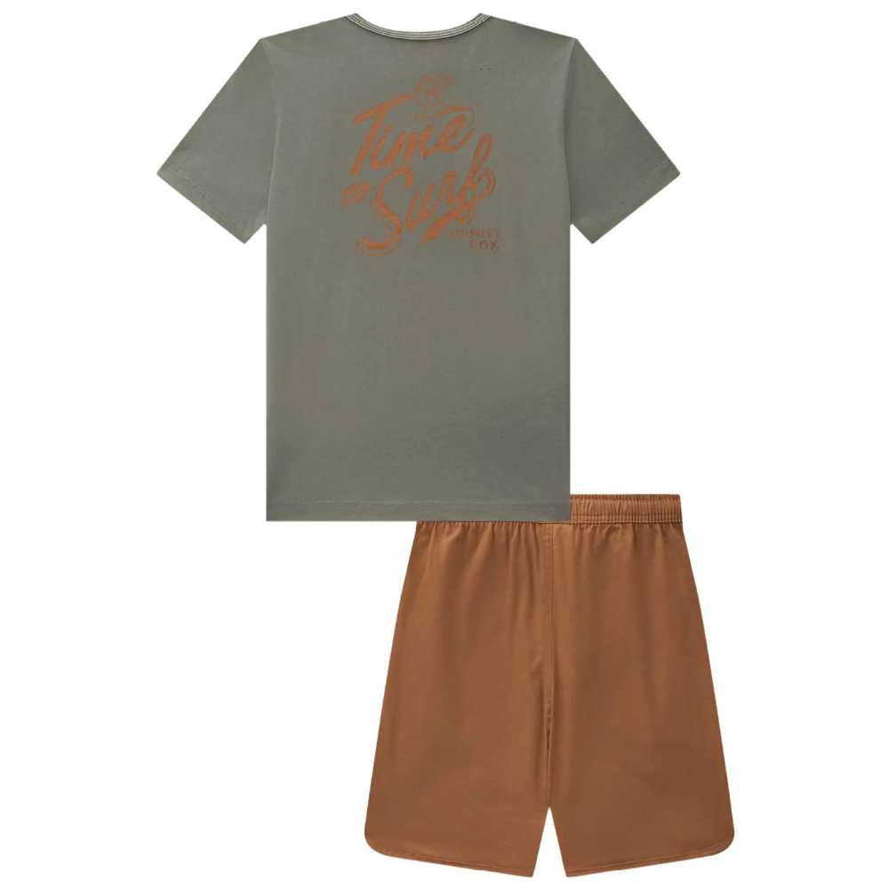 Johnny Fox | Conjunto de Camiseta y Short Para Niños