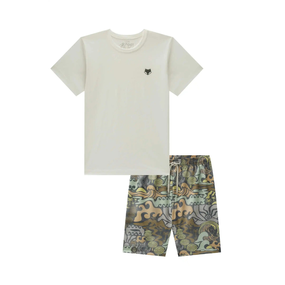 Johnny Fox | Conjunto de Camiseta y Shorts Para Niños