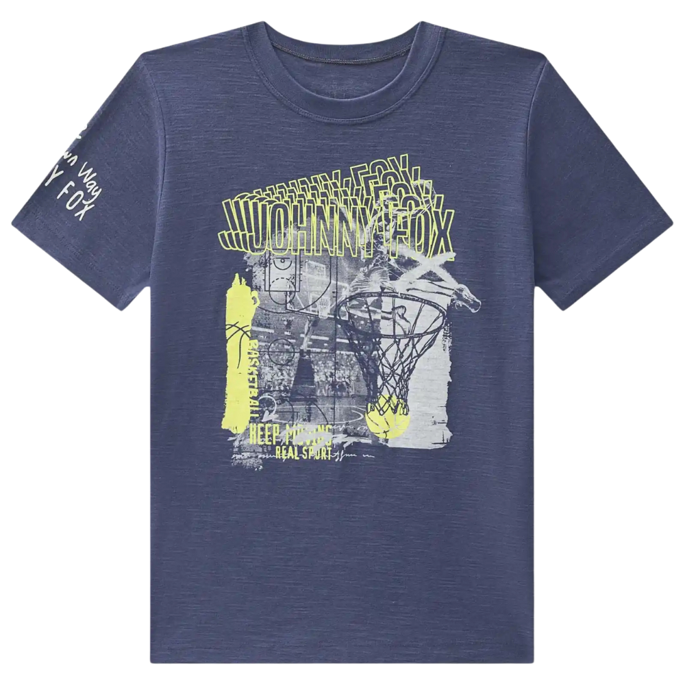 Johnny Fox | Camiseta Estampada Para Niños