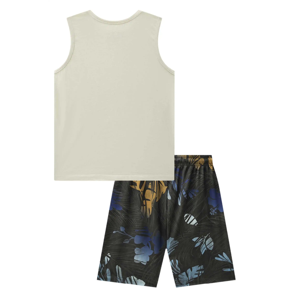 Johnny Fox | Camiseta Sin Mangas y Shorts Para Niños