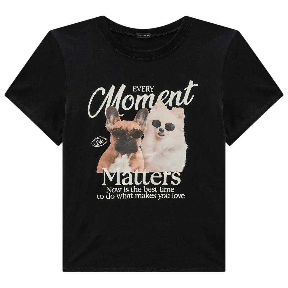 Vic & Vicky | Camiseta Estampada Para Niñas