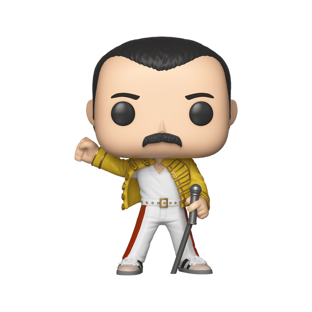 Funko  | Pop Rocks:Queen-Freddy Mercury Wembley 1986 Fig. Vinil