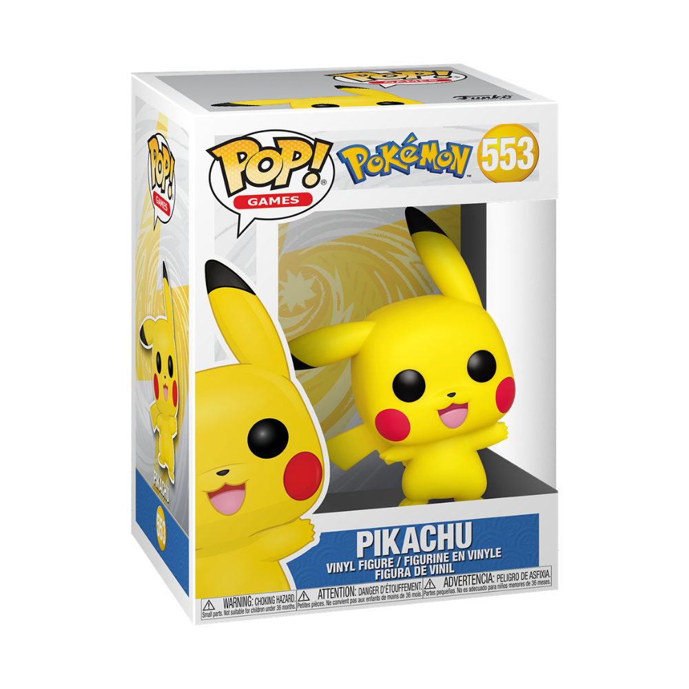 Funko | Pop Games: Pokémon Pikachu Fig. Vinil