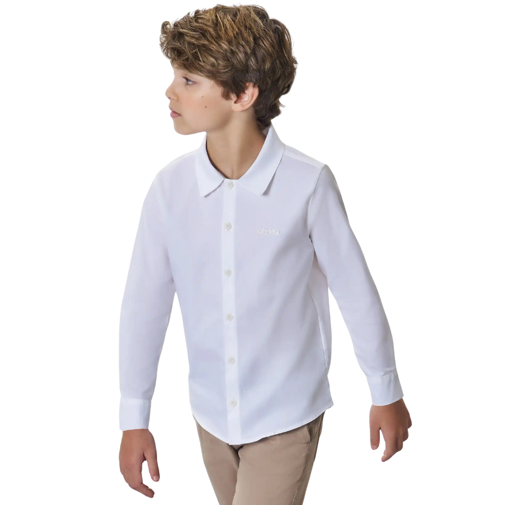 Johnny Fox | Camisa Clásica de Manga Larga para Niño