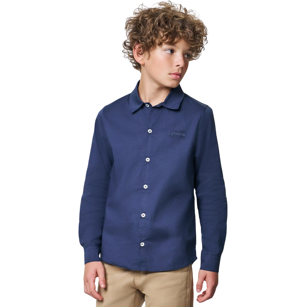 Johnny Fox | Camisa Clásica de Manga Larga para Niño
