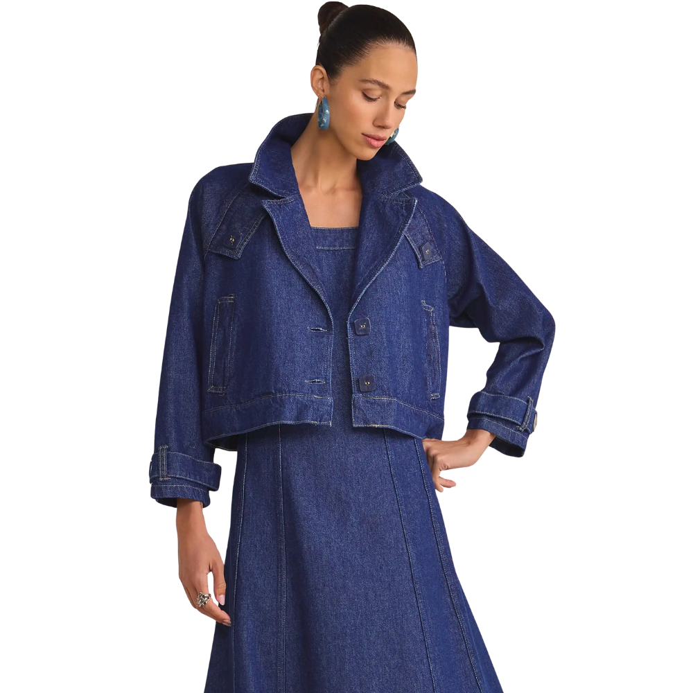 Linzzi | Chaqueta Vaquera Ancha para Dama