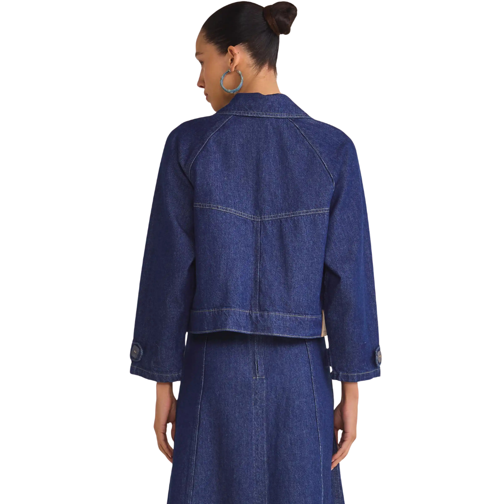 Linzzi | Chaqueta Vaquera Ancha para Dama