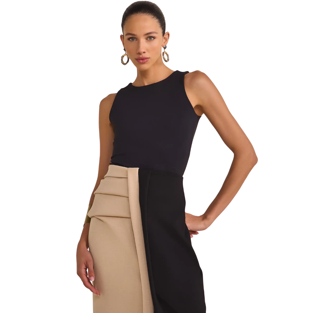 Linzzi | Camiseta de Tirantes Linzzi de Punto de Poliamida Delicaté Dama