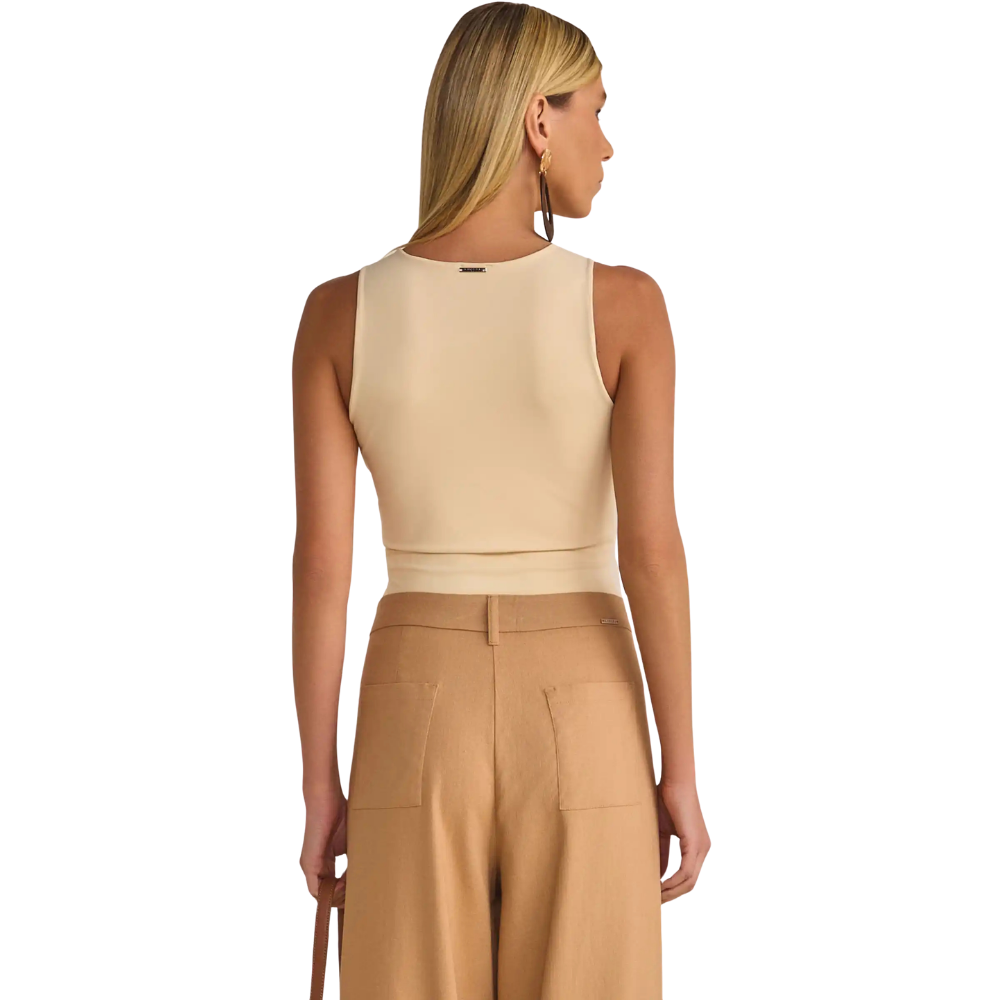 Linzzi | Camiseta de Tirantes Linzzi de Punto de Poliamida Delicaté Dama