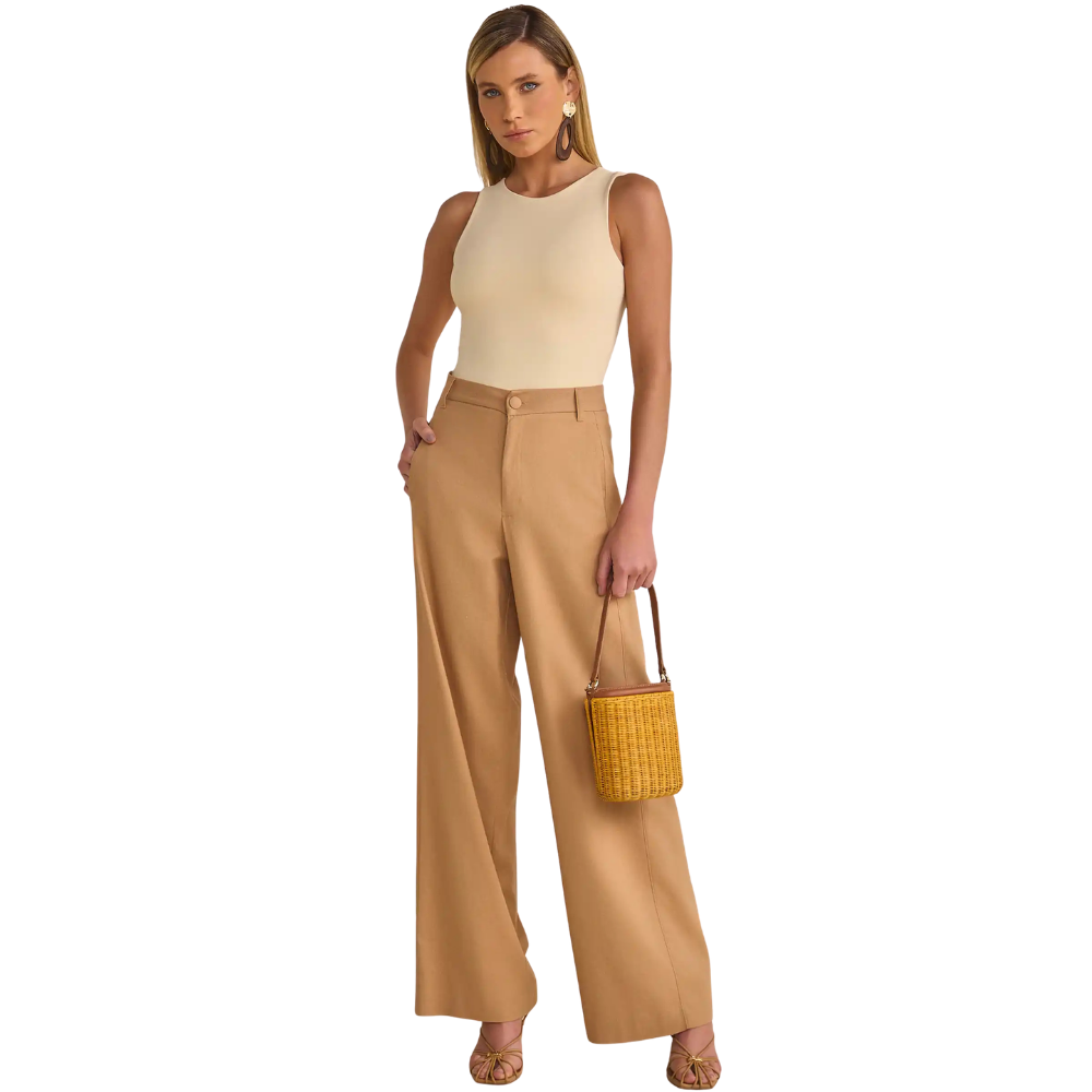 Linzzi | Camiseta de Tirantes Linzzi de Punto de Poliamida Delicaté Dama