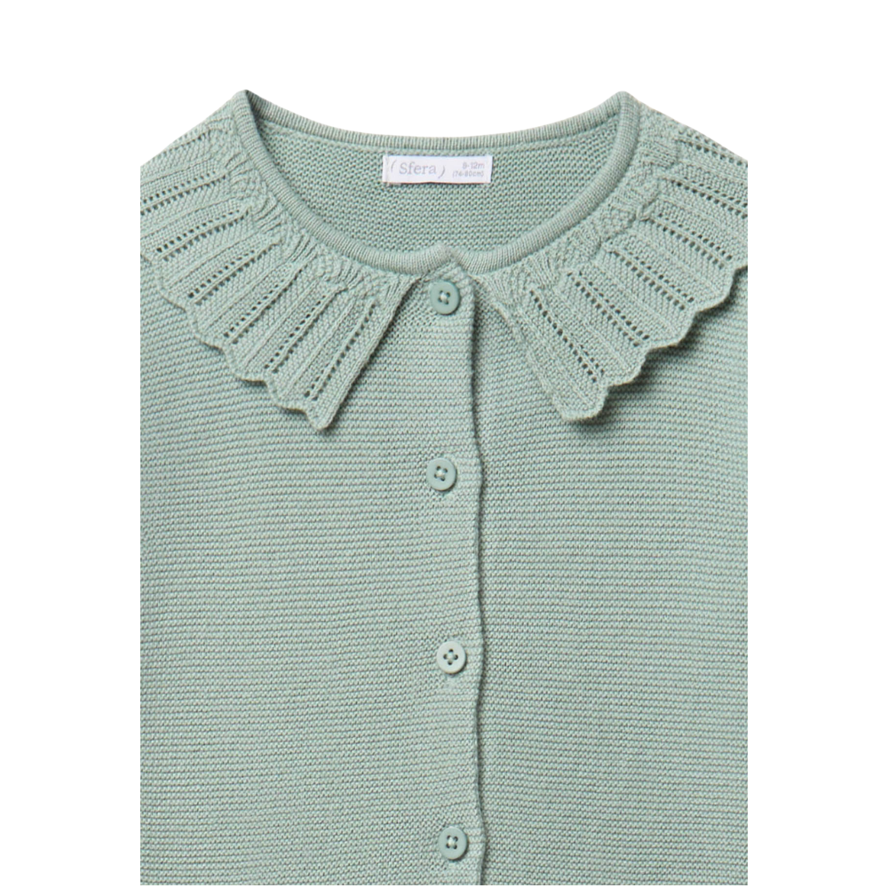 Sfera | Chaqueta Con Detalle de volante en puño.