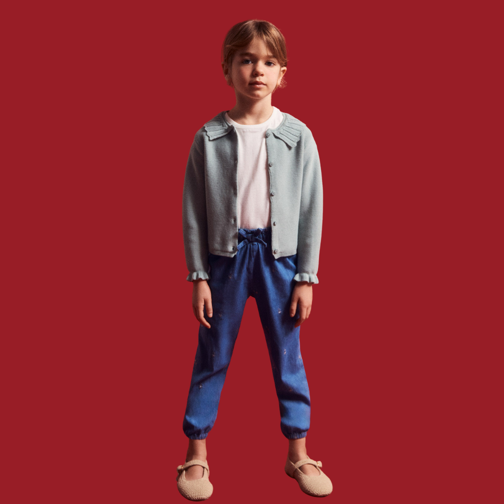 Sfera | Chaqueta Con Detalle de volante en puño.