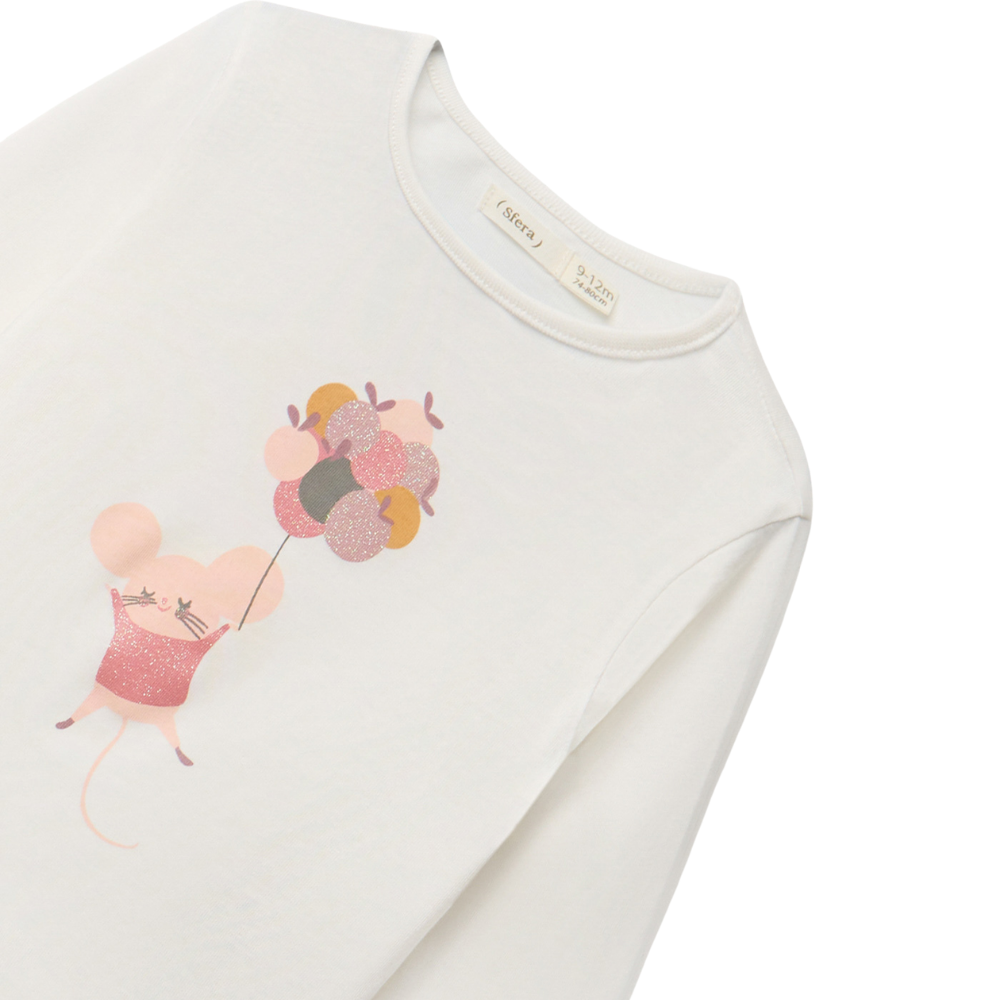 Sfera | Camiseta Ratoncito para Niña