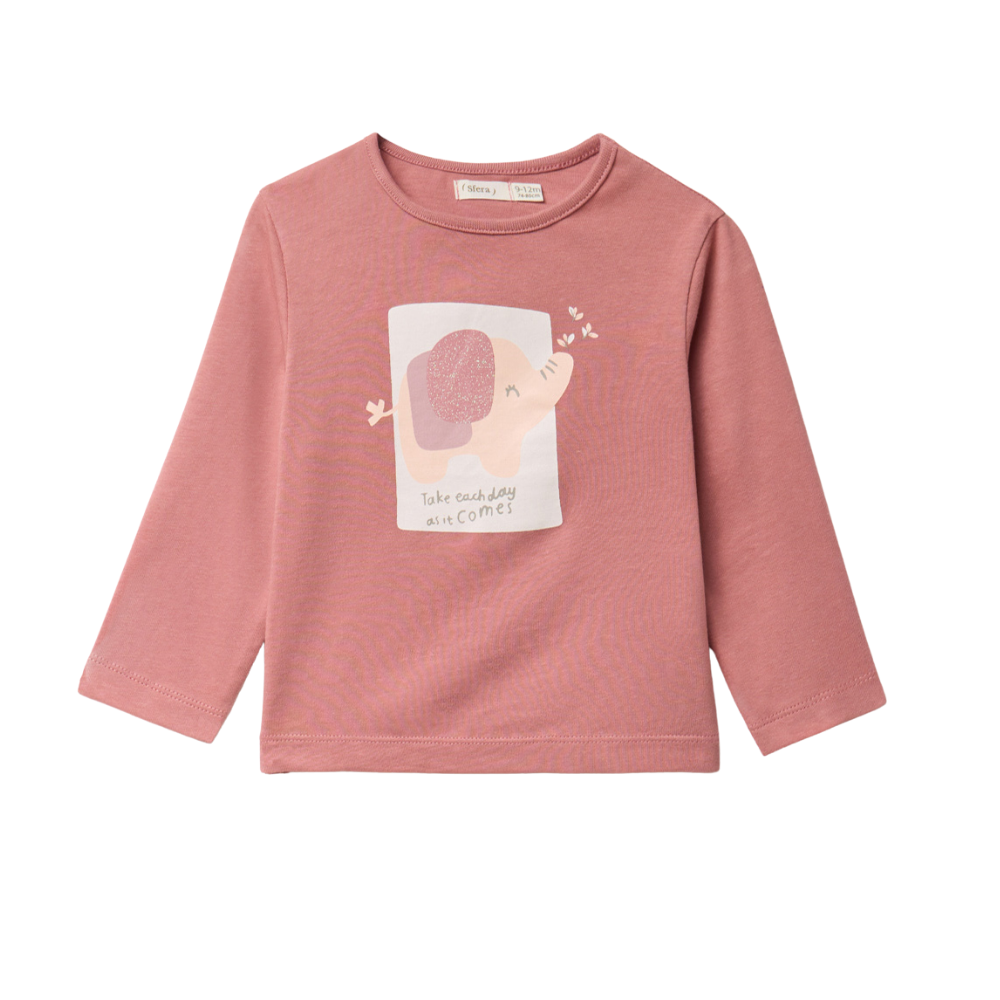 Sfera | Camiseta Elefante para Niña