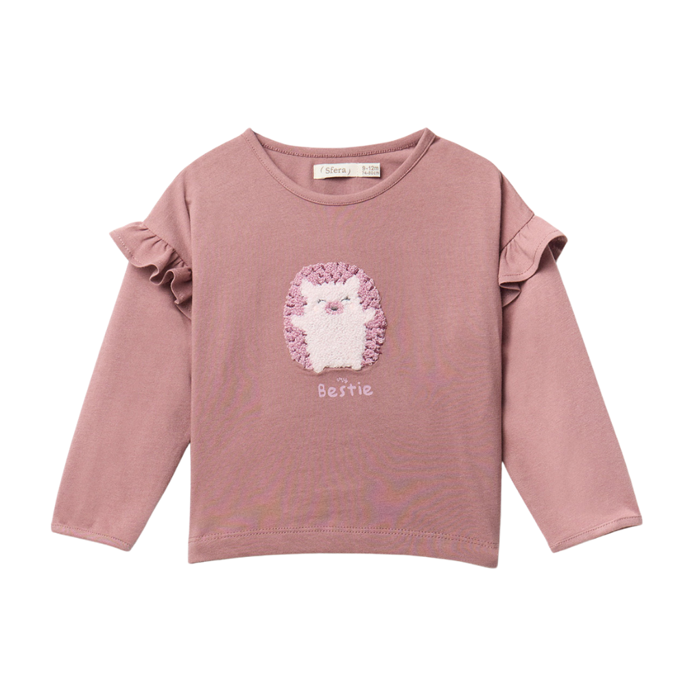 Sfera | Camiseta Erizo para Niña