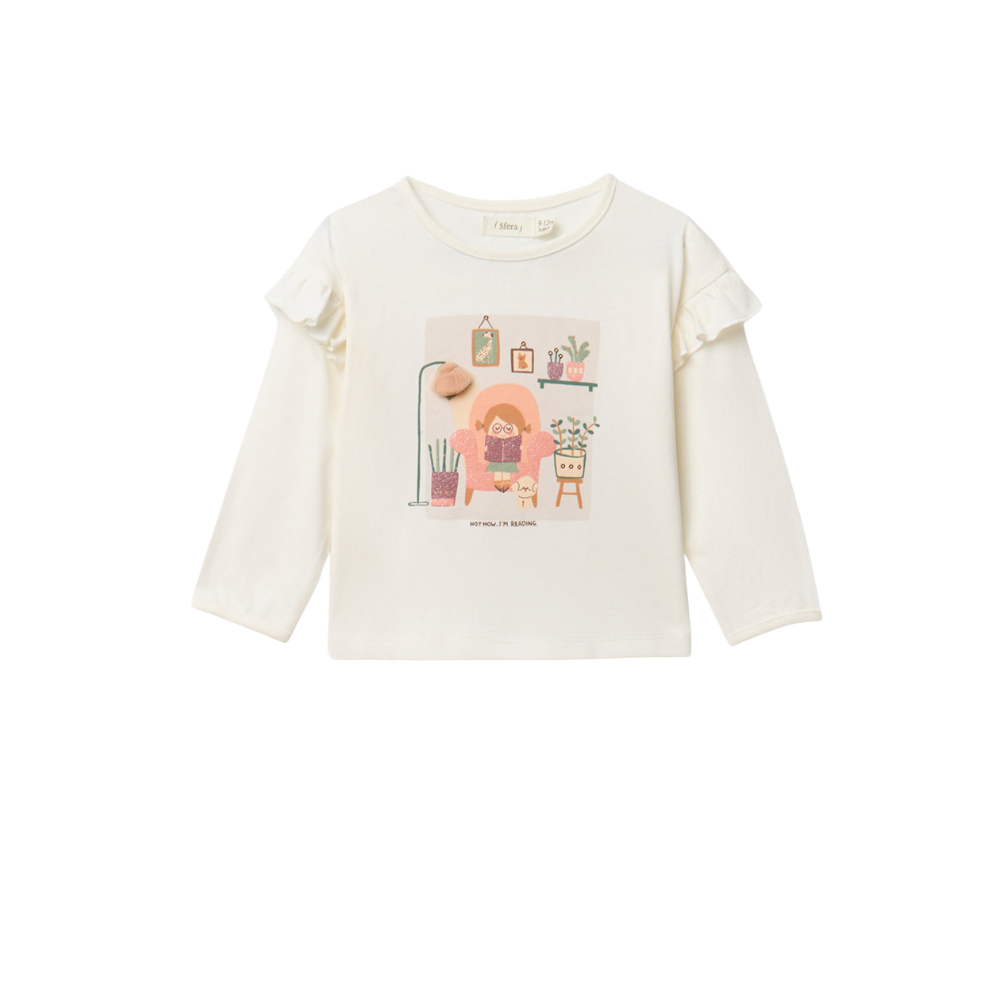 Sfera | Camiseta Cuadro Niña