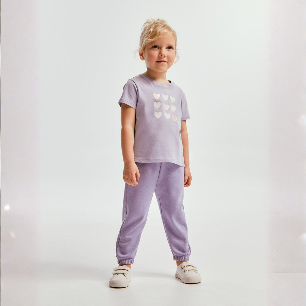 Sfera | Camiseta Corazones para Niña