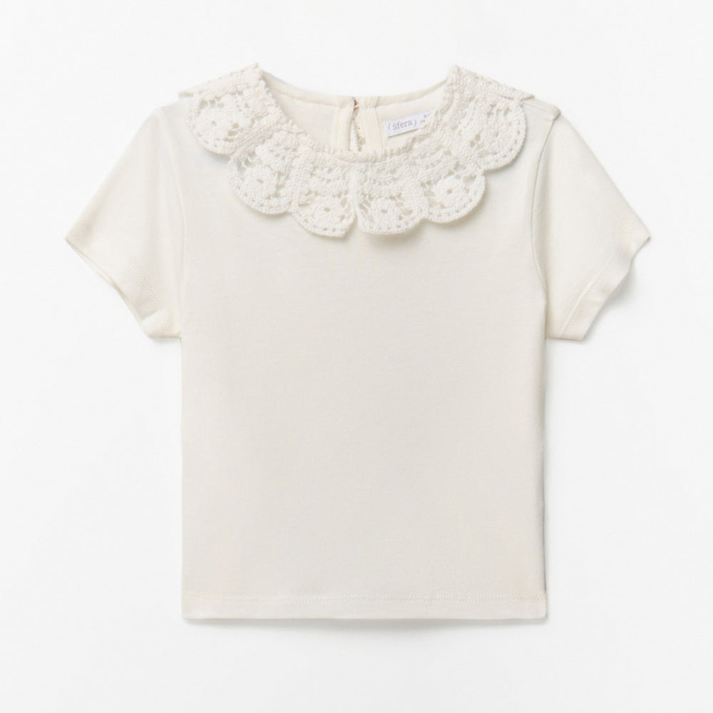 Sfera | Camiseta Cuello Crochet