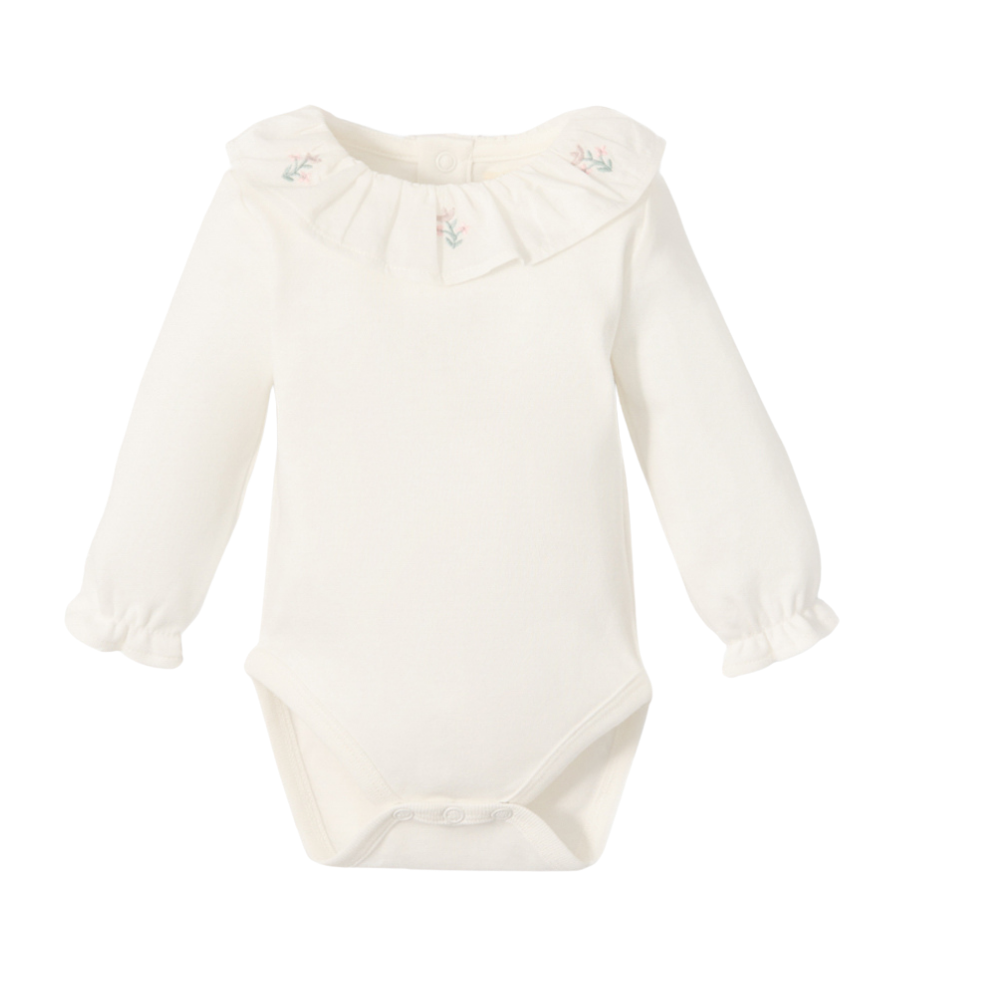 Sfera | Body Cuello Bordado para Niña