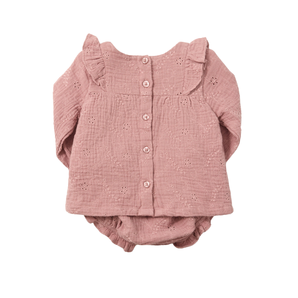 Sfera | Conjunto Bordado para Niña