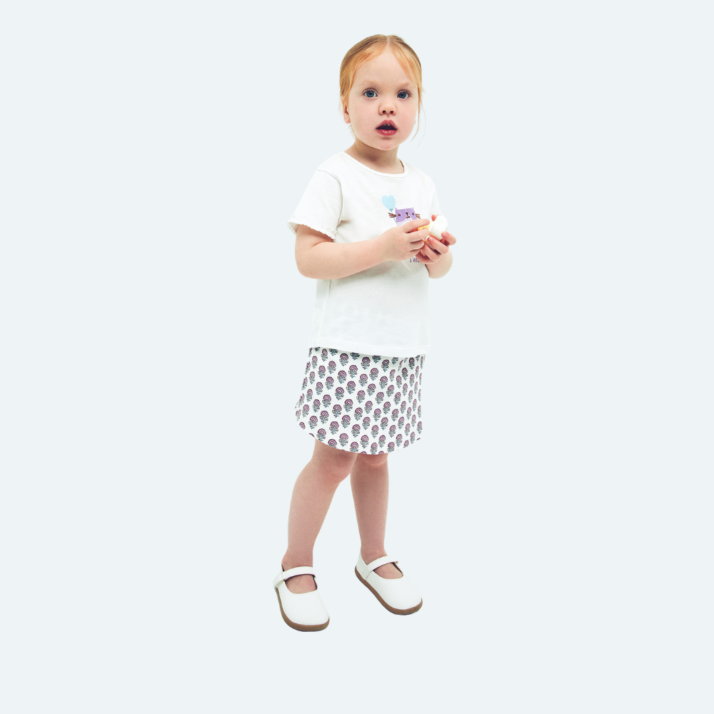 Sfera | Falda Pantalón Estampada para Niña