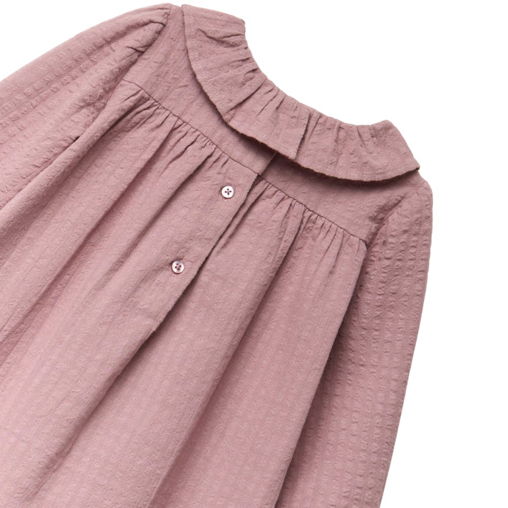 Sfera | Vestido Dobby Pecho para Niña