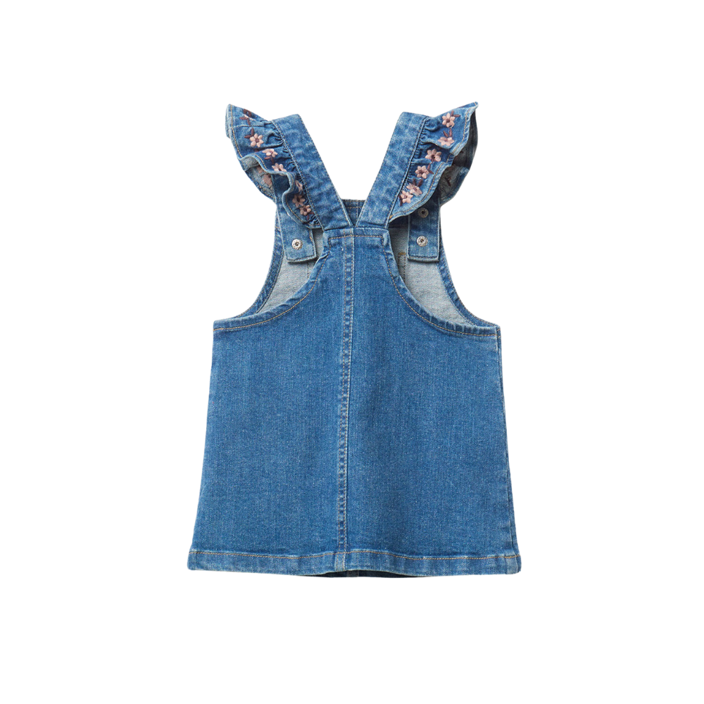 Sfera | Peto Falda Denim para Niña Bebé