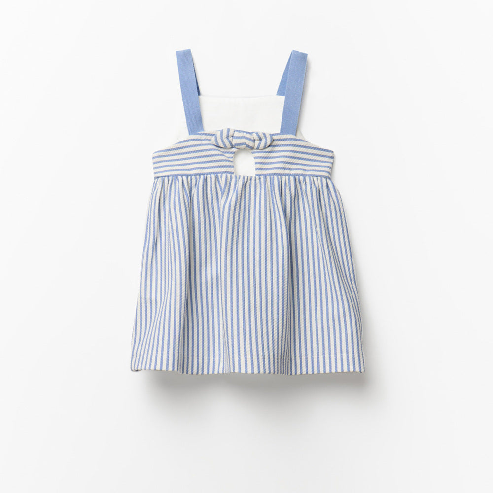 Sfera | Vestido Piqué Rayas